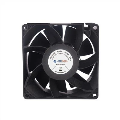 92x92x38mm हाई स्पीड डीसी एक्सियल कूलिंग फैन 12V 24V 48V